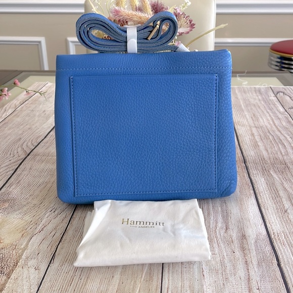 NWT Hammitt Duke Skylight Blue
Brushed Gold Hand Bag - Picture 4 of 11